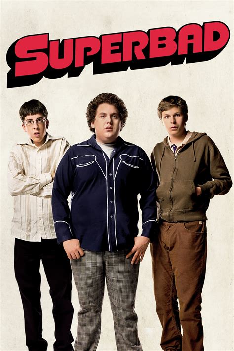 Superbad Unrated. Determined to have sex before leaving for college, two teenagers agree to buy the booze for the coolest party in town, leading to a night they'll never forget. 12,132 IMDb 7.6 1 h 58 min 2007. 18+..