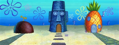 122 Conch Street is the address of Squidward Tentacles' house. It is located in between SpongeBob's and Patrick's houses, and has been a recurring location since the pilot episode. SpongeBob SquarePants The SpongeBob Movie The SpongeBob Movie: Sponge Out of Water The SpongeBob Movie: Sponge on the Run Operation Krabby Patty SuperSponge Revenge of the Flying Dutchman SpongeBob SquarePants .... 