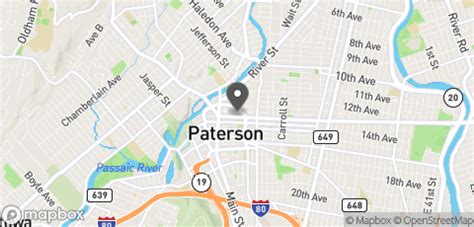 The GPS address for the Paterson Campus 