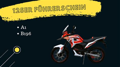 125 ccm mit altem führerschein