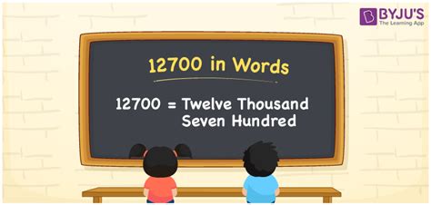 12700 In Words