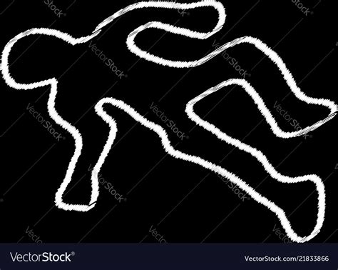 128 Crime Scene Body Outline Premium High Res …