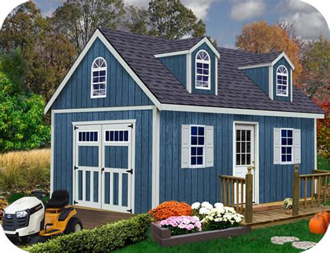 12X24 UTILITY SHED STORAGE BARN - Storage Sheds