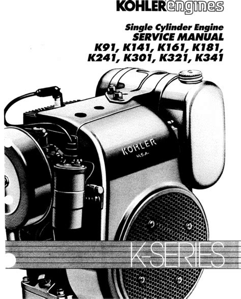 Read 12Hp Kohler Engine Repair Manual File Type Pdf 