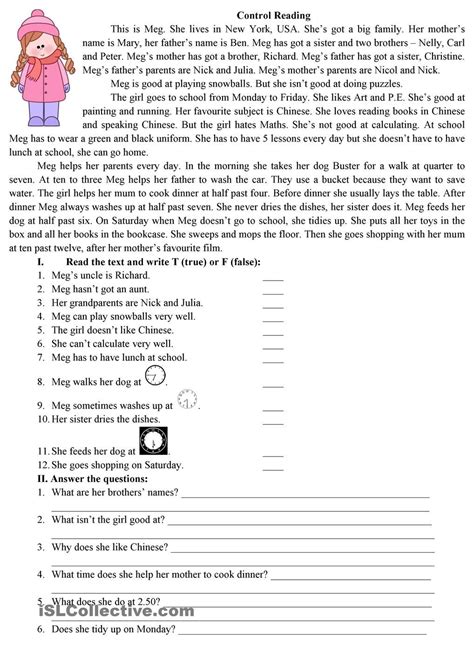 12th Grade Reading Worksheets Teachervision Reading Comprehension Grade 12 - Reading Comprehension Grade 12