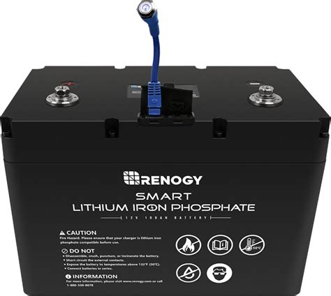 12v 100ah Lithium Iron Phosphate Battery W Bluetooth Renogy Lifepo4 12v 100ah - Renogy Lifepo4 12v 100ah