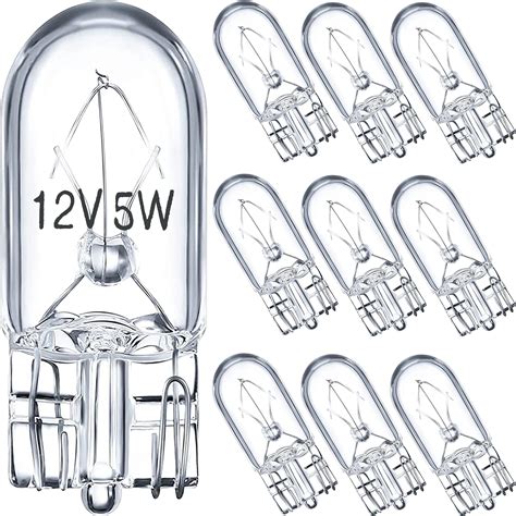 12v 5w wedge bulb. 5W LED Replacement Landscape Pathway Light Bulb 12V AC/DC Wedge Base T5 ...