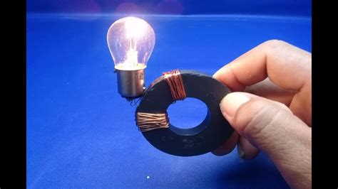 12v Light Bulb, Copper Wire with Magnets , Free Energy ... - YouTube