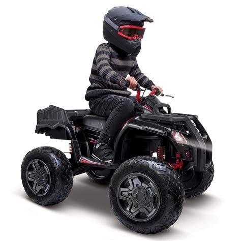 Best Choice Products 12V Kids Ride-On Electric ATV, 4-Wheeler Quad Car Toy w/Bluetooth Audio, 3.7mph Max Speed, Treaded Tires, LED Headlights, Radio - Black Visit the Best Choice Products Store 4.3 4.3 out of 5 stars 3,150 ratings. 