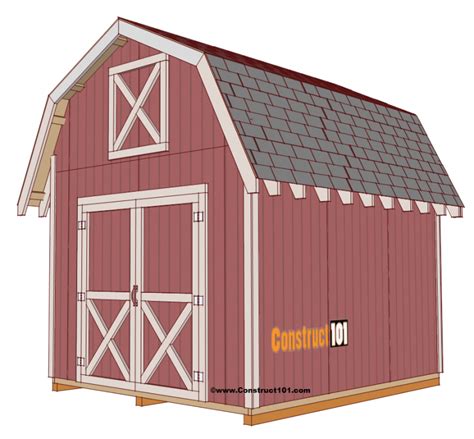 12x10 shed plans. 5. 12×16 shed with a loft from Country Plans. Image Credit: Country Plans. Check Instructions Here. One way you can maximize storage space in a 12×16 shed is to build vertically. This shed from Country Plans comes with a tall loft that can function like an attic. 