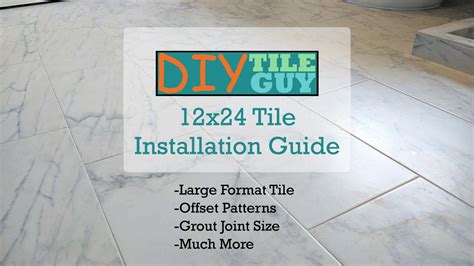 12x24 Tile Installation Patterns