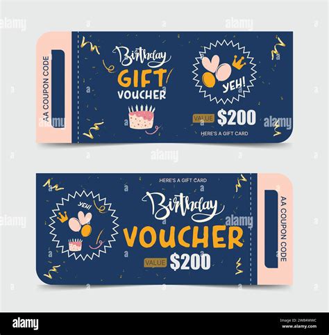 13+ Cute Birthday Voucher Templates in PSD & PDF