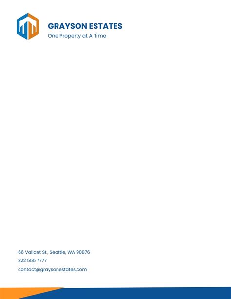 13+ FREE Real Estate Letterhead Templates in AI InDesign Word Pages PSD Free & Premium