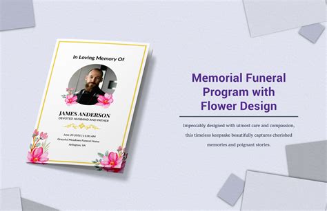 13+ Funeral Memorial Templates Free Word, PDF, PSD Documents Download Program Design Trends