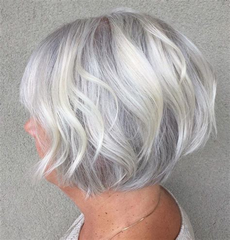 13 Best Grey Bob Hairstyles ideas - Pinterest