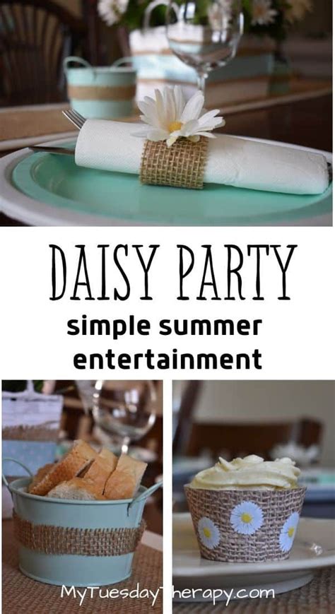 13 Easy Daisy Party Decoration Ideas - Great Memories The Easy …