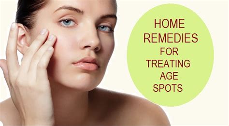 13 Natural Home Remedies to Get Rid of Age Spots - BeautyGlimpse