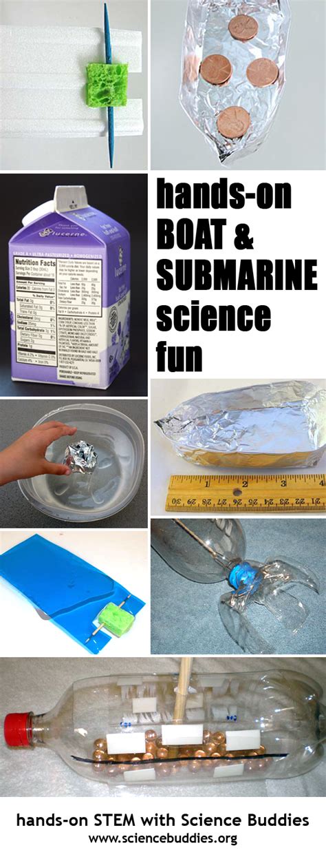 13 Boat And Submarine Science Projects And Experiments Science Boats - Science Boats