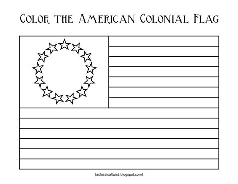 13 Colonies Flag Coloring Pages Free Coloring Pages 13 Star Flag Coloring Page - 13 Star Flag Coloring Page