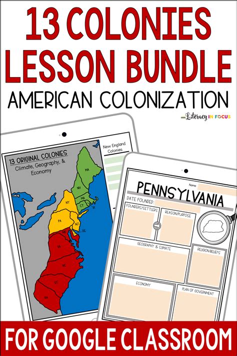 13 Colonies Lesson Plans