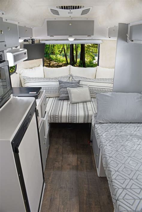 The interior features a dinette/bed combo and stylish details. The 13 foot long Armadillo is designed to be like a boat in that all water must stay out. As a result, the trailer starts out with a strong box steel frame and covered with fiberglass manufactured by Poly-Tek Development Corp. This allows for insulation suitable for both winter and .... 