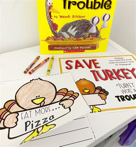 13 Fun Turkey Trouble Activities And Thanksgiving Book Turkey Trouble Worksheet Answers - Turkey Trouble Worksheet Answers