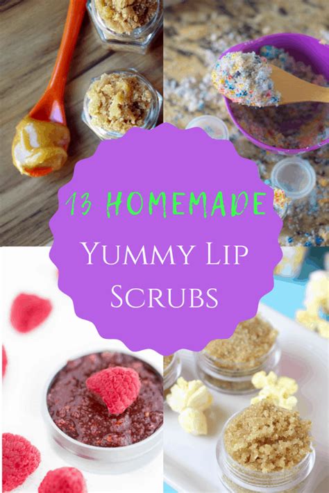 13 homemade lip scrub recipes