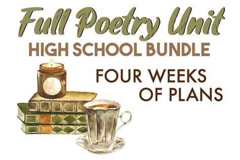 13 Poetry Lesson Plans For High School 4 Grade 10 Poetry Unit - Grade 10 Poetry Unit