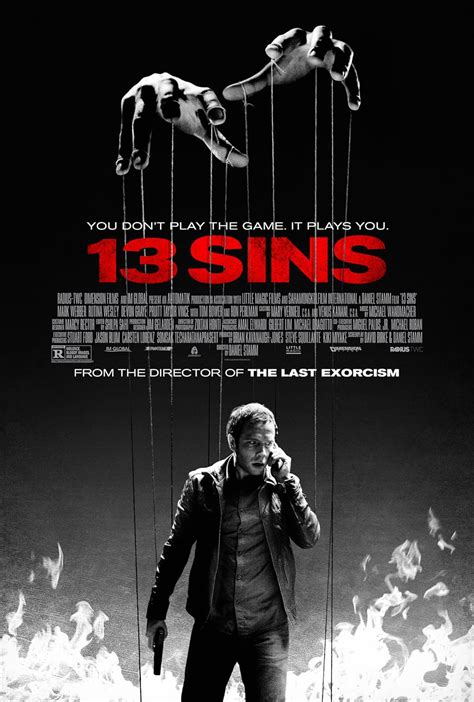 13 sins. Aug 18, 2014 ... ... Sins…but the fact is I would not be doing this movie justice by simply labeling it as derivative of earlier, similar films. 13 Sins truly ... 