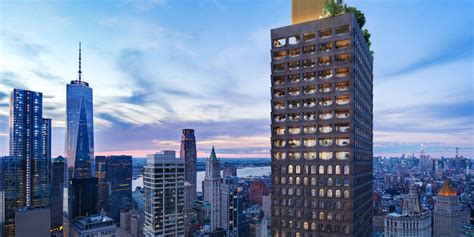 130 william st ny. 130 William is an 800-foot-tall (240 m), residential high-rise tower located in the Financial District of Manhattan. The building was developed by Lightstone and designed by Ghanaian-British architect Sir David Adjaye . 