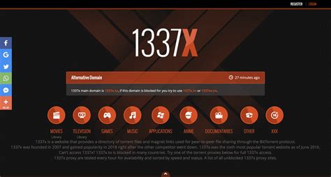 1337x Proxy Sites
