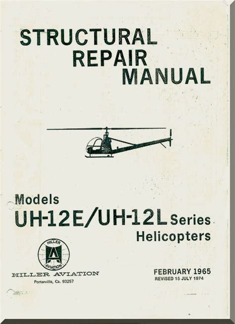139 agusta helicopters structural repair manual. - Muza poezji w celi jerzego brauna.