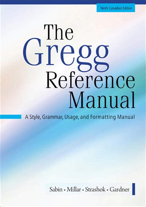13th Edition Manual Reference Gregg
