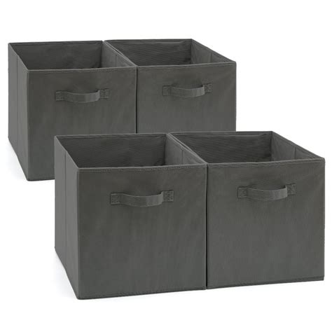 Amazon.com: DECOMOMO Storage Bins | Kallax Storage Baskets for Cubby Toy Storage Shelves Cloth Nursery 13x15x13 Decorative Baskets for Organizing with Handles (Black and White, 4-Pack) : Home & Kitchen. 