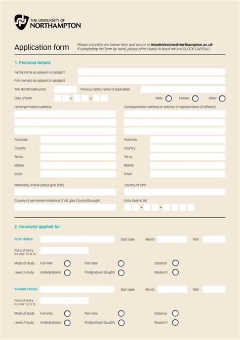 14+ College Application Form Templates PDF, DOC, Docs Free