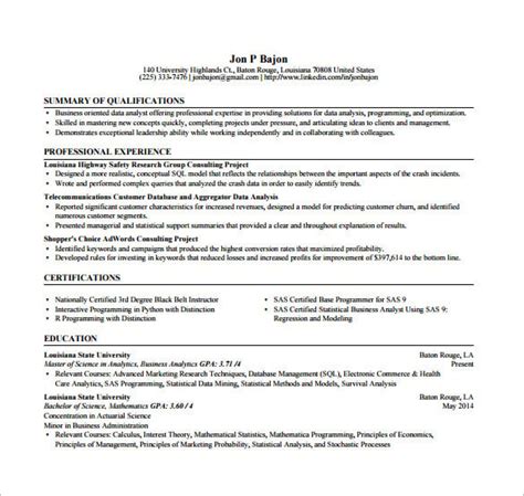 14+ Programmer Resume Templates DOC, Excel, PDF