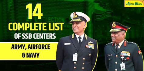 14 Complete List of SSB Centers