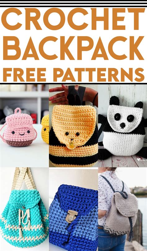 14 Crochet Backpack Patterns Free Crochet Patterns