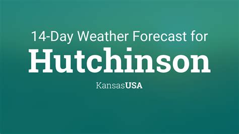 14 Day Long Range Forecast for Hutchinson Local