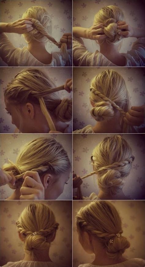 14 Easy Step by Step Updo Hairstyles Tutorials Pretty Designs