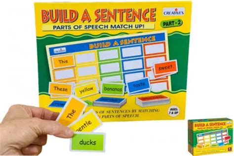 14 Sentence Building Board Games for Home and Schools