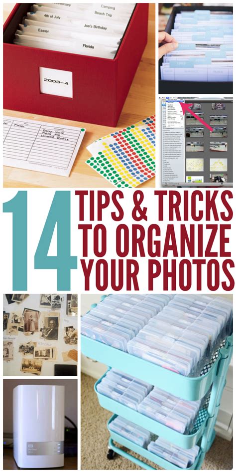 14 Simple Tips and Tricks to Organize Your Photos