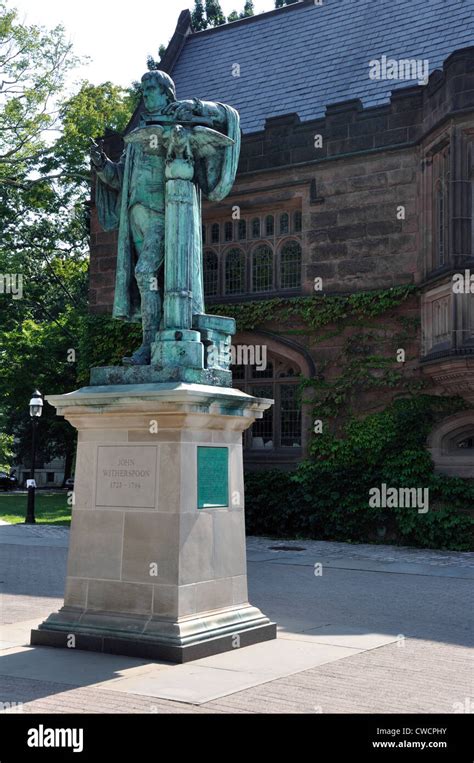 14 Statue Of John Witherspoon Premium High Res Photos