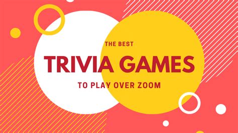 14 Trivia games to play on Zoom [May 2024] - Nerds …