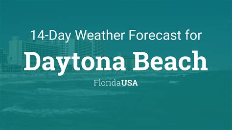14 day weather forecast for daytona beach florida. Hourly weather forecast in Daytona Beach for the next 14 days: temperature, precipitation, cloud cover, rain, snow, wind, humidity, pressure, fog, sun, thunder, uv index. ... Weather for the next 14 days in Daytona Beach, Florida state, USA Weather in Daytona Beach for today, Thursday, 02 May 2024. Sunrise: 06:42 Sunset: 20:06 … 