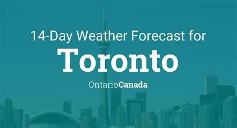 14 day weather forecast in toronto. Things To Know About 14 day weather forecast in toronto. 