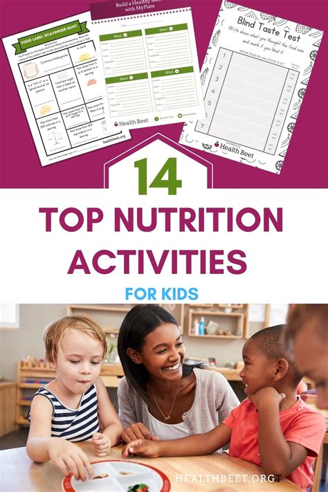 14 Engaging Nutrition Activities And Games For Kids Nutrition Worksheet For 4th Grade - Nutrition Worksheet For 4th Grade