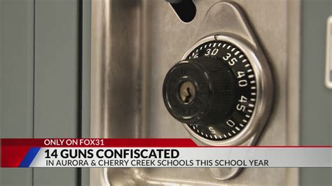 14 guns confiscated from Aurora students this school year