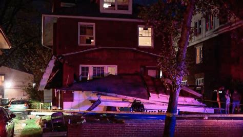 14 heridos en Ohio tras el colapso del techo de una casa donde había demasiados estudiantes parados