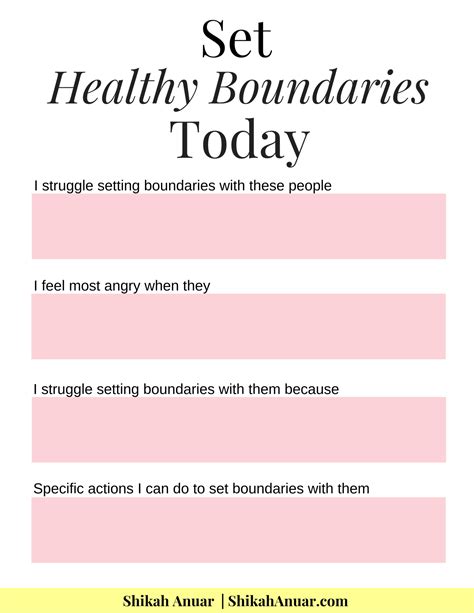 14 Worksheets For Setting Healthy Boundaries Positivepsychology Com Boundary Behavior Worksheet Answers - Boundary Behavior Worksheet Answers